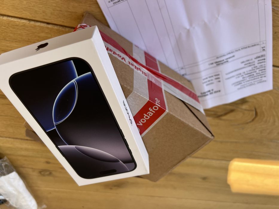 IPhone 16 PRO 1 TERRA Black Nou 0; sigilat; garantie 2ani NOU VDF
