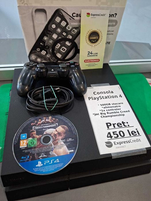 Consola Sony Playstation 4 (AG44 Bc2 B:6511)-Garantie 2 ani!
