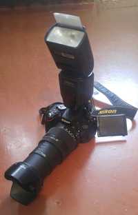 Nikon d5100 + Sigma 18-250 + вспышка