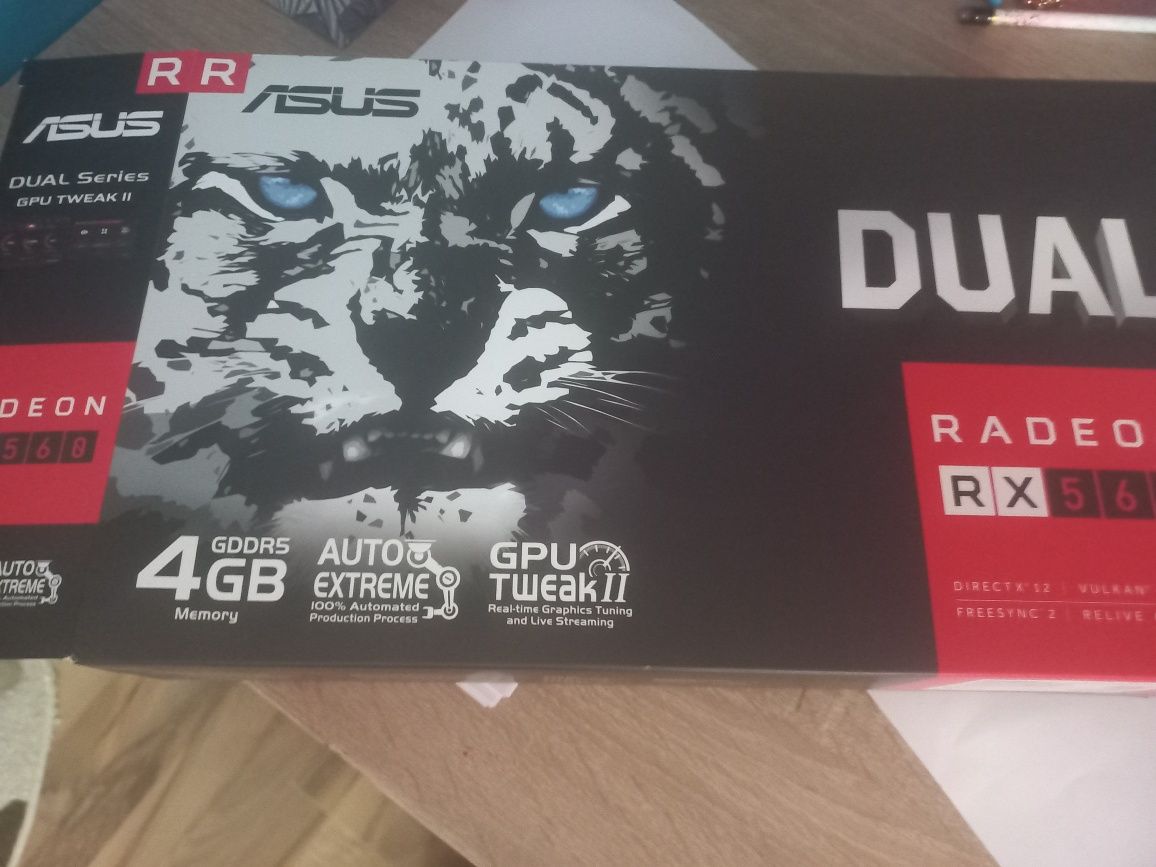 Radeon dual rx 560 placa video