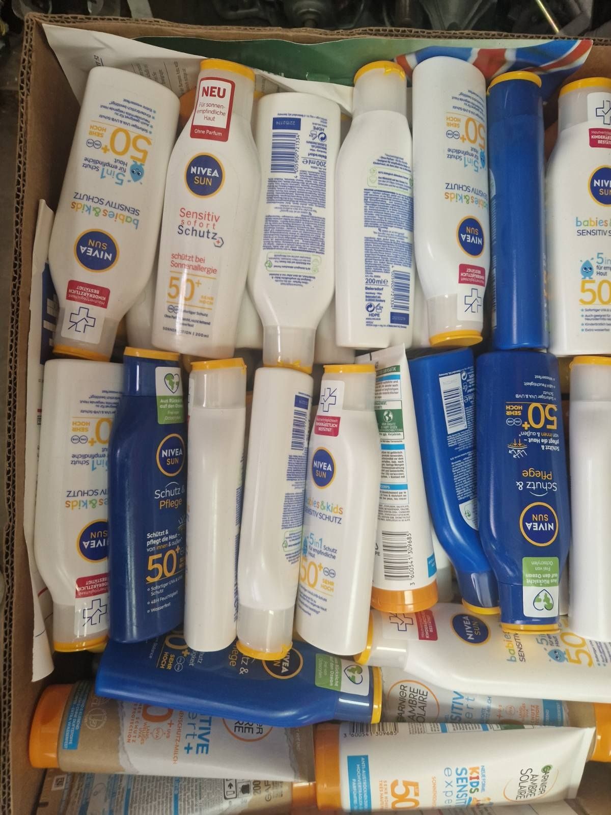 Слънцезащитни продукти, слънцезащита Nivea, Garnier, Hipp, Вubchen