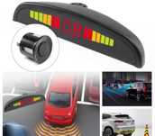 Set Senzori parcare auto detector parktronic display radar monitor 4 s