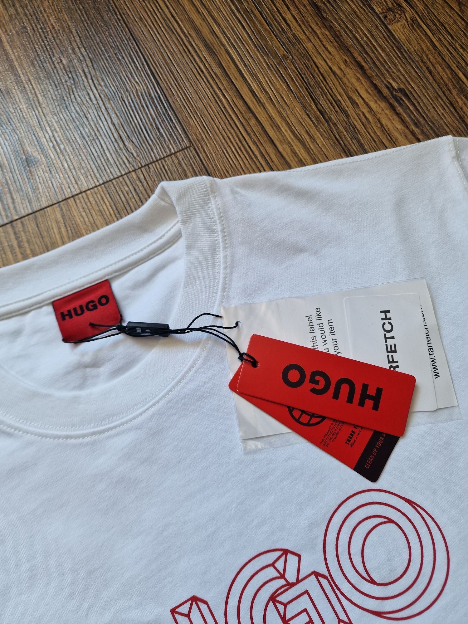 Страхотна мъжка голям размер тениска HUGO BOSS  размер 3XL/ 4XL/ 5XL