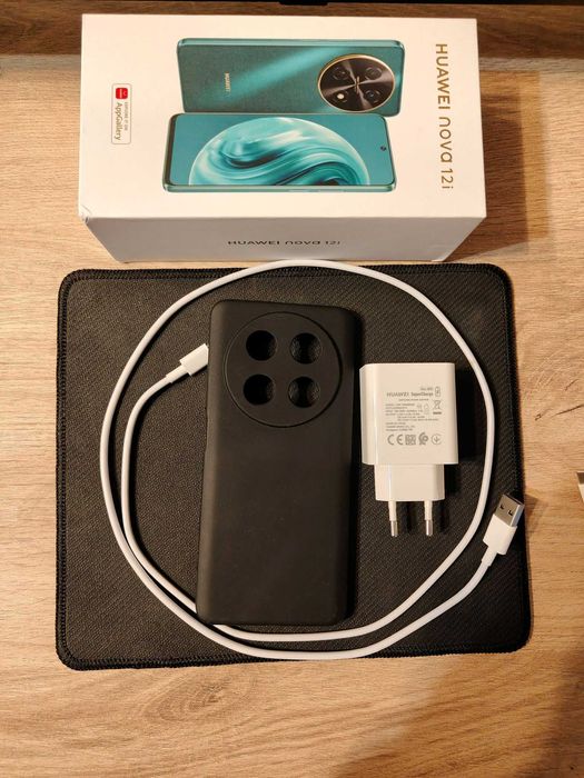 Продавам телефон Huawei Nova 12i 8/128 GB като нов + гаранция 17м.