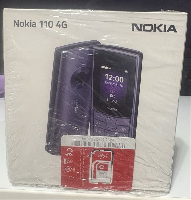 Pachet Telefon mobil NOKIA 110 4G + cartela GRATUIT