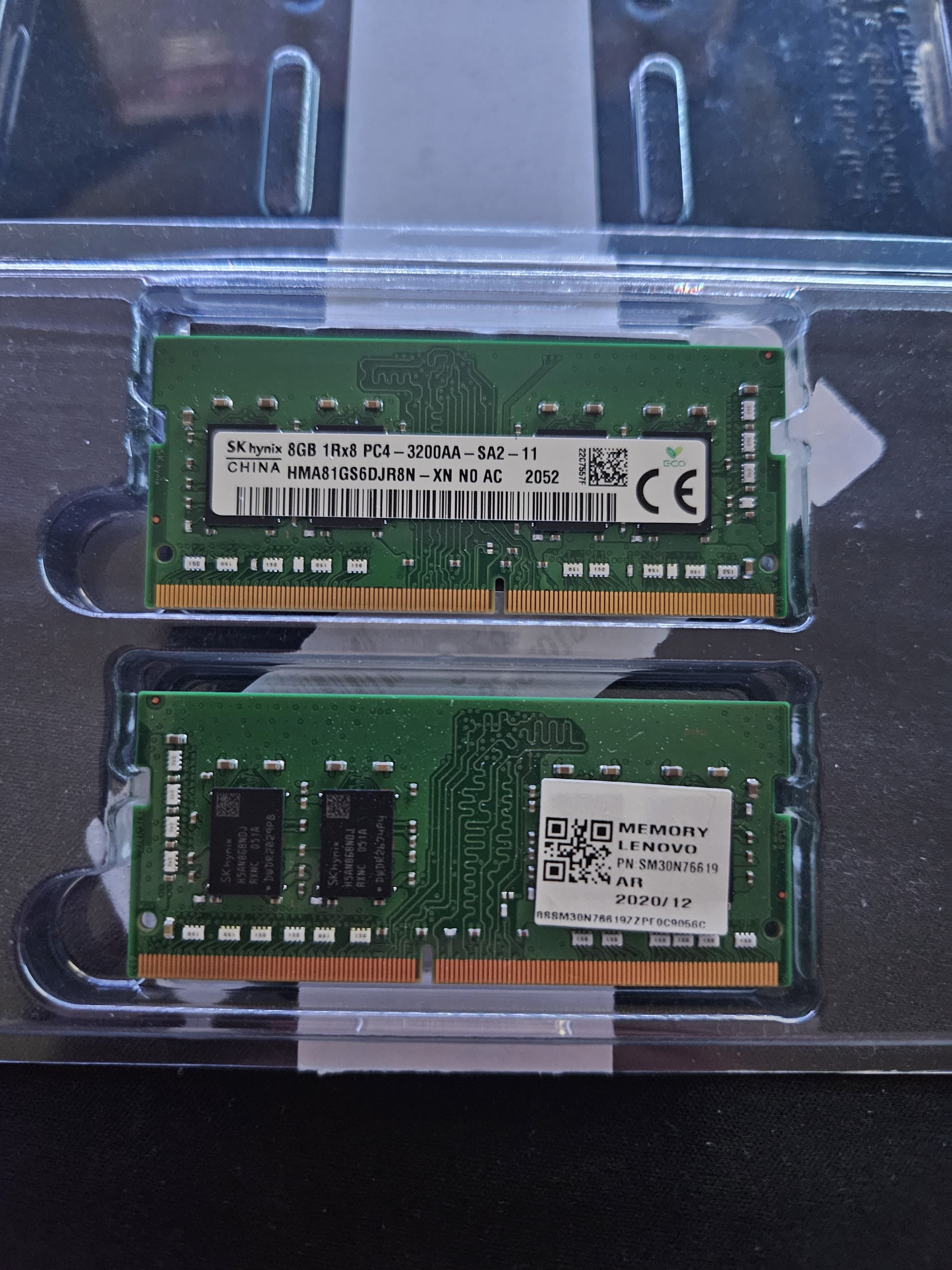RAM памет Dual 16GB (2x8GB) DDR4 3200MHz (за лаптоп)
