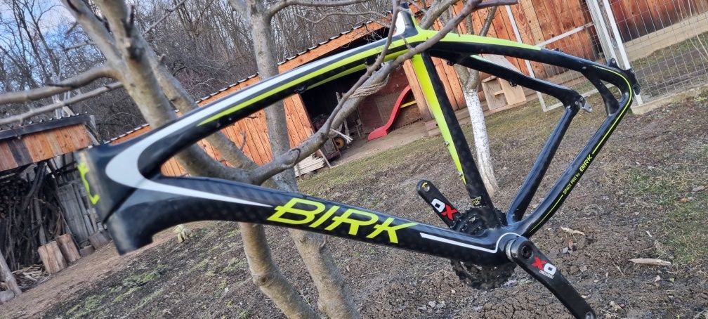 Cadru carbon Birk, pentru roti 26" si 27.5"