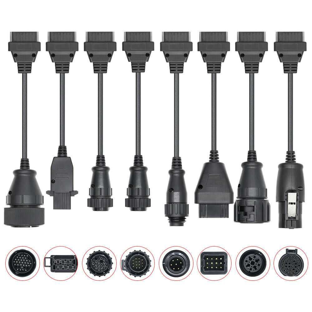 Tester Auto Multimarca Delphi DS150E BT + Set Cabluri Camioane Kit