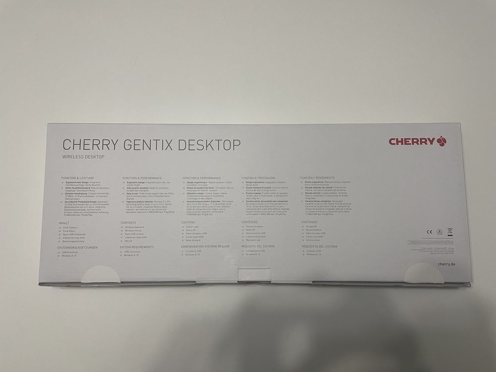 Сет безжична клавиатура и мишка Cherry Gentix Desktop