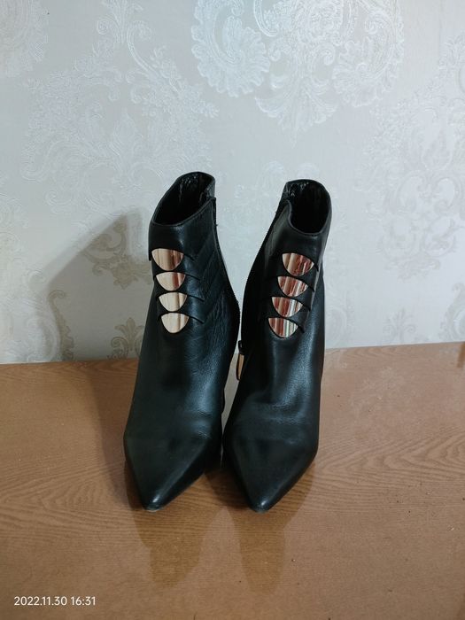 Полусапожки натуральная кожа