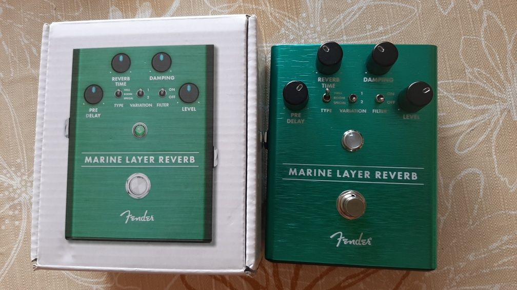 Fender Marine Layer Reverb неразличим от нов