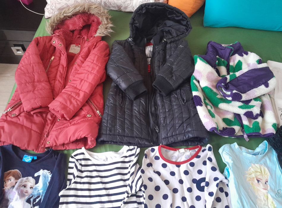 Лот за момиче 110-116рр зима