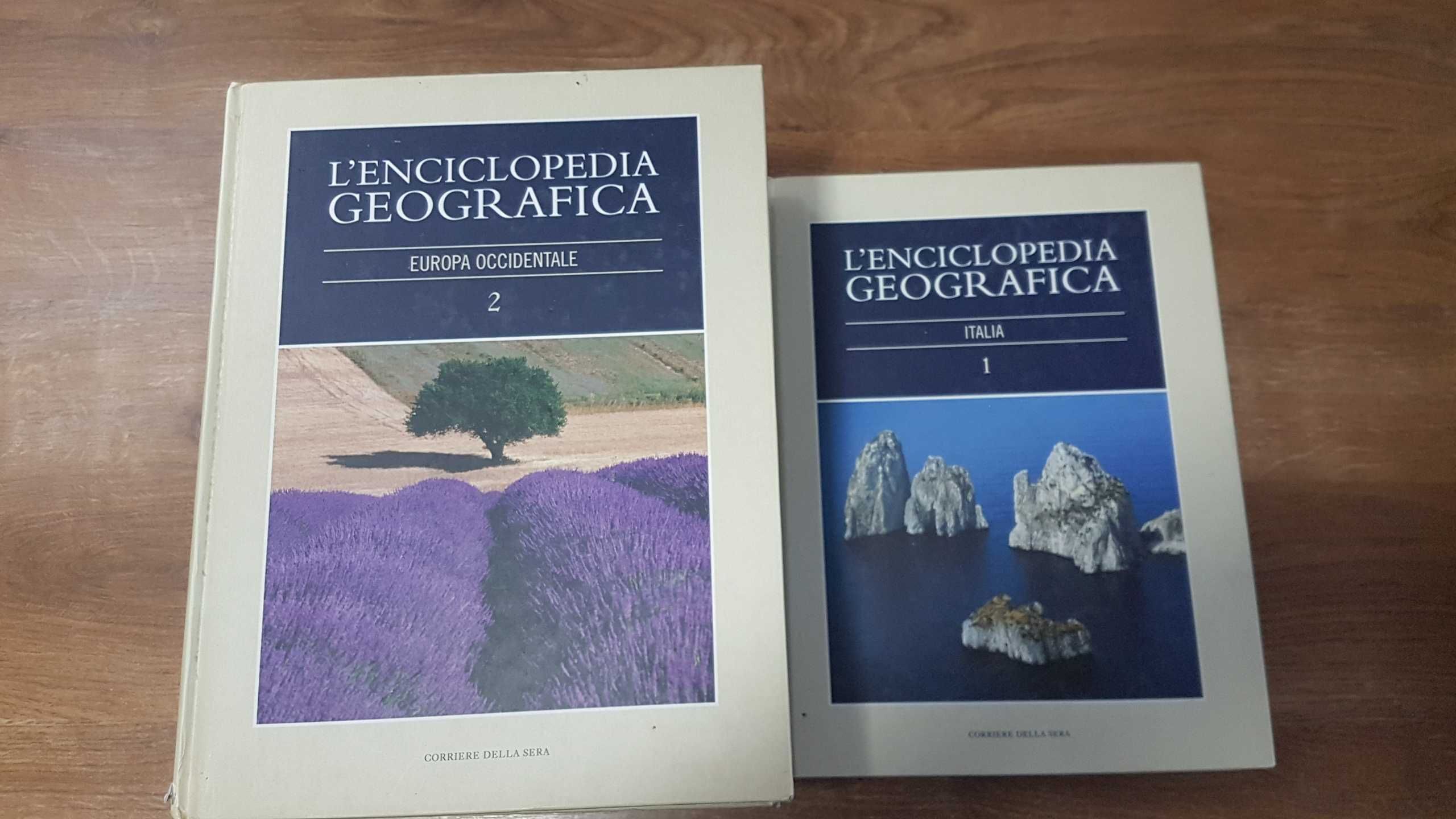 L’enciclopedia geografica , vol. 1-6, in limba Italiană ed. 2004