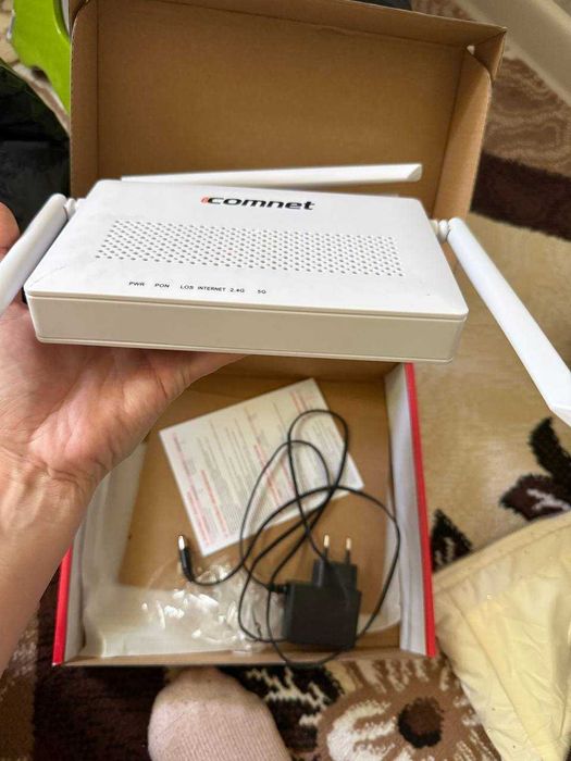 Comnetdan yangi 1 oy ishlagan router sotiladi 400 ming so'm