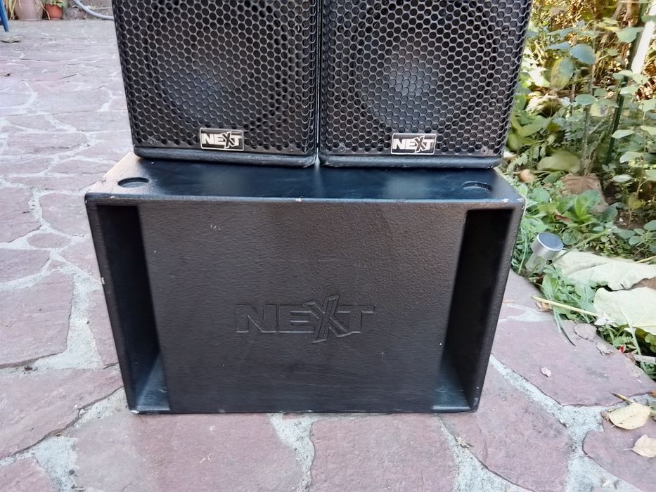 Тонколони и бас Next