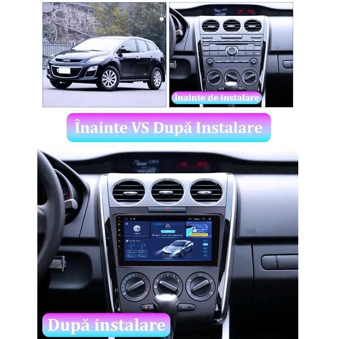 Navigatie dedicata Mazda CX-7 2008 -2015, 4GB RAM/64GB ROM, Android 14