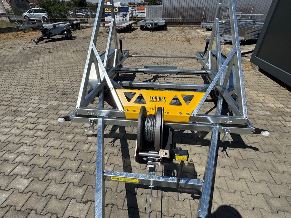 Remorca Lorries transport tambur cablu/teava 2 axe 3,5t  2025 noua