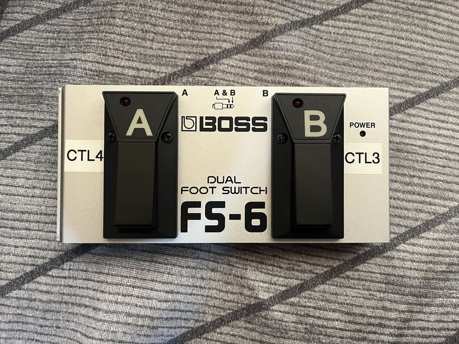 Boss FS-6  Dual foot switch