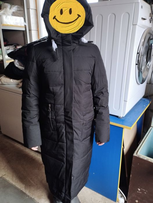 Продам куртку длинную, зима. Размер 46-48.