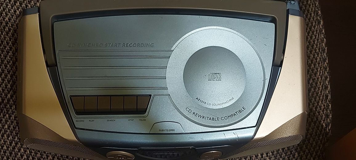 Radiocasetofon cd player Philips