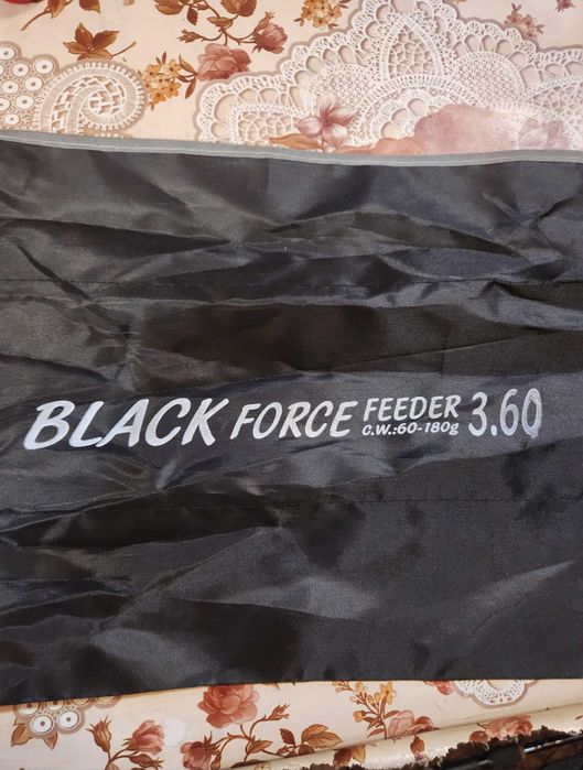 Lansetă Black Force Feeder 3.60m