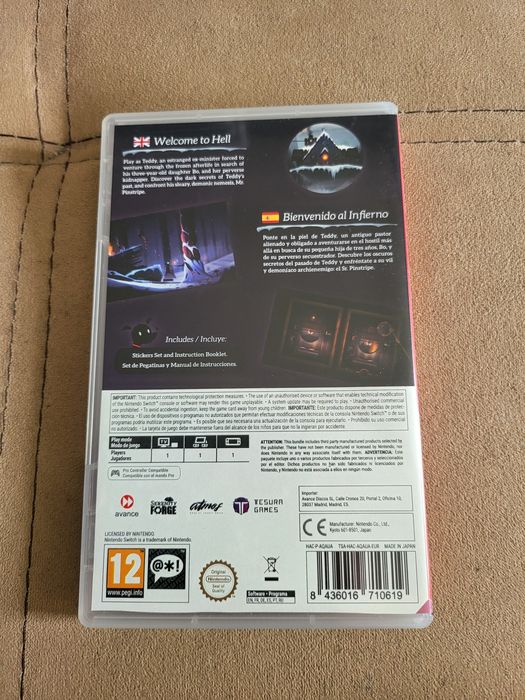 Pinstripe Nintendo Switch