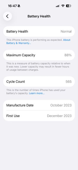 Iphone 15pro 128GB Titanium