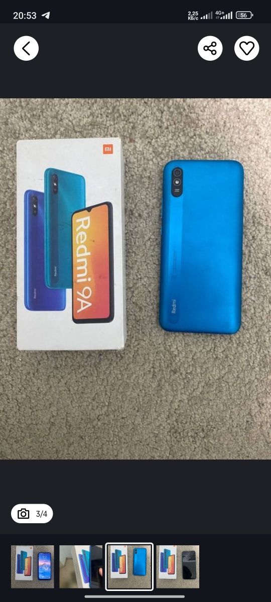 Redmi 9 A. Sotiladi
