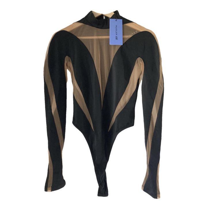 Боди Mugler x H&M