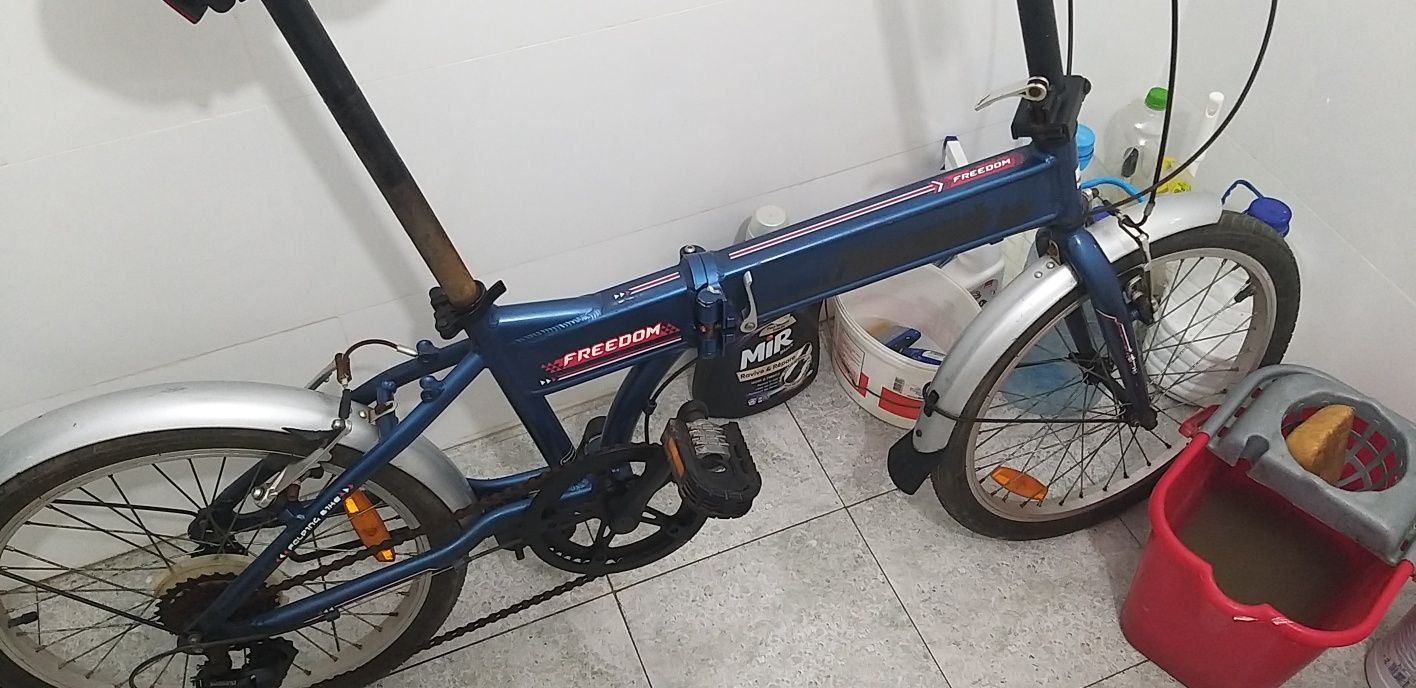 Bicicleta pliabila aluminiu Kawasaki roti 20