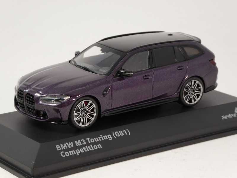 2023 BMW G81 M3 Touring purple 1:43 Solido