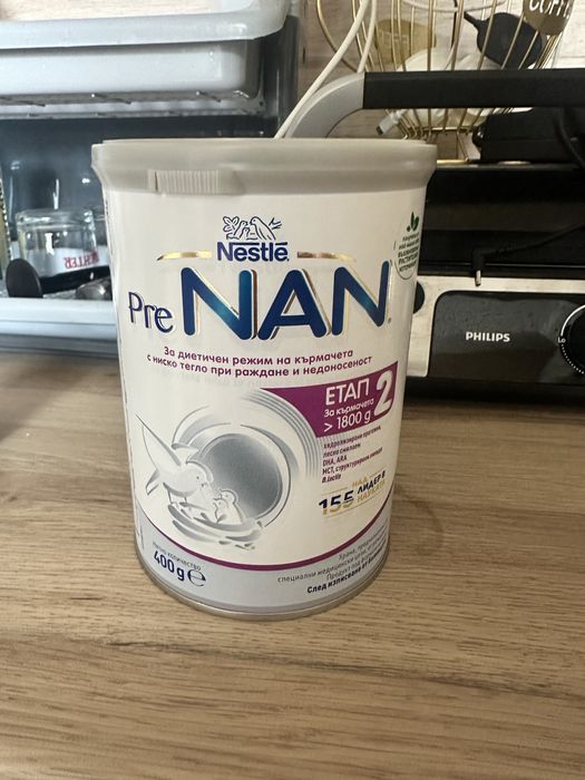 Адаптирано мляко Nestle PreNAN Етап 2