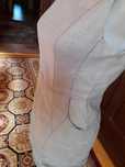 Rochie  sarafan, de stofa gri captusit cu matase, fermoar la spate M
