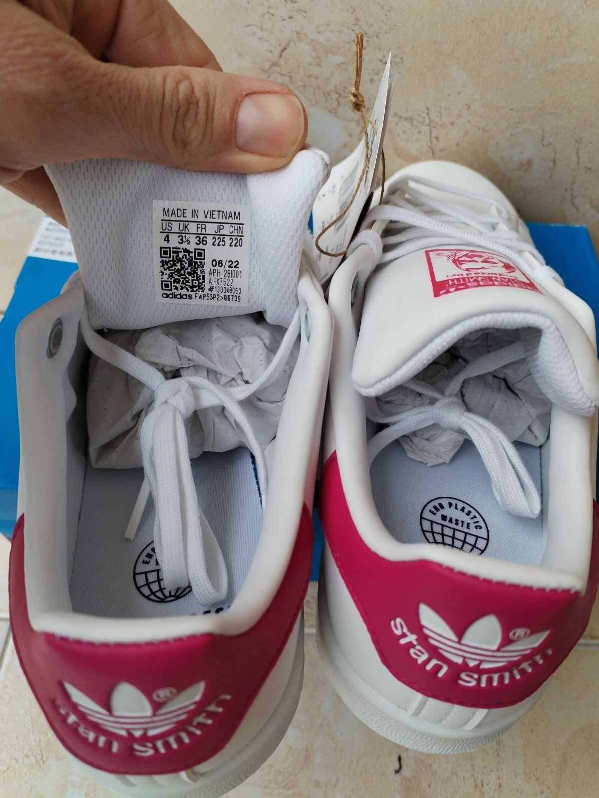 ADIDAS STAN SMITH - страхотни  кецове НОВИ 36