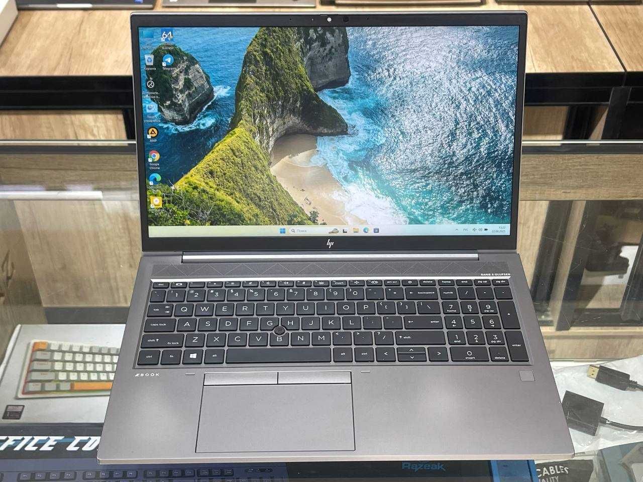 HP ZBook 15 G8 Core i7-1185G7 озу16гб 512ssd