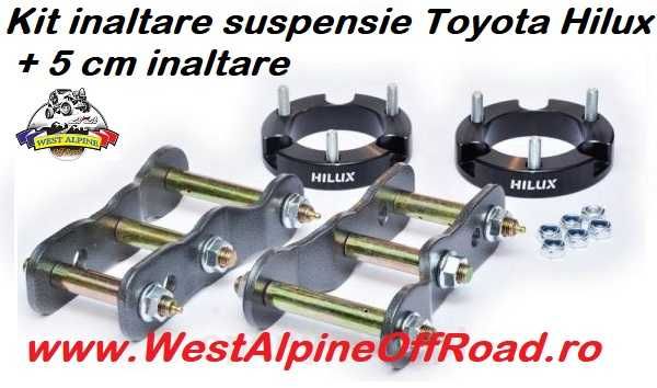 Kit inaltare suspensie Toyota HILUX 2005-2015 - Inaltare + 5 cm