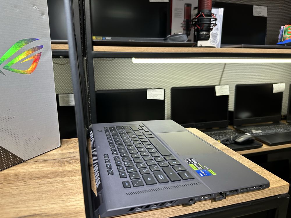 Ноутбук Asus Rog Zephyrus/Core i7-12700H/16GB/SSD512GB, 9743/A10