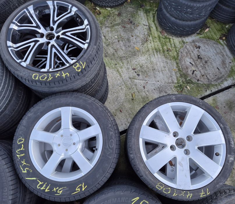 Пакет 25комплекта лети джанти и 20комплекта Оригинални тасове/ бартер/