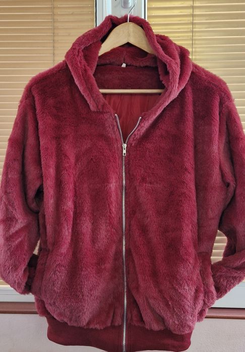 Hanorac din blană artificială