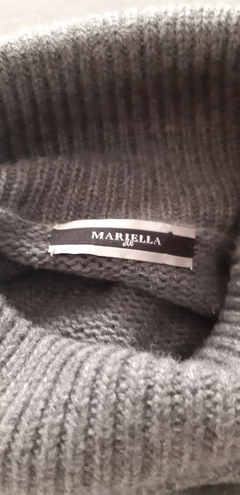 Pulover Mariella casmir si lana,nou,pufos,elegant,superb M