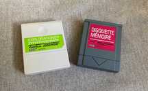 Cartus memorie calculator portabil Vtech Genius set de 2 vintage