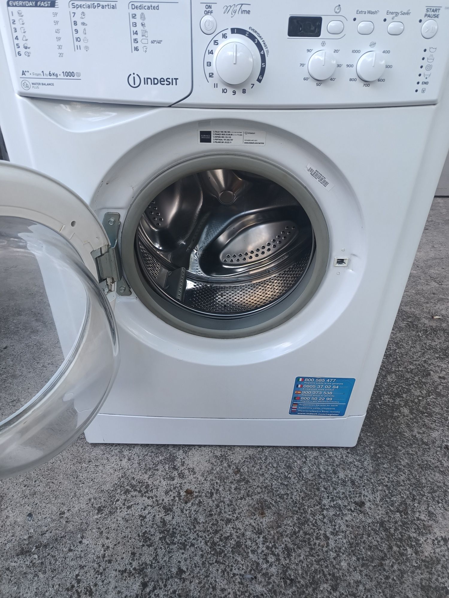 Пералня INDESIT 6 кг.