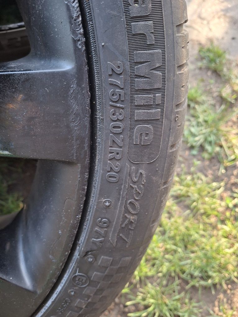 Jante R20 si cauciucuri 275/30/R20 mercedes w166  550 eur neg