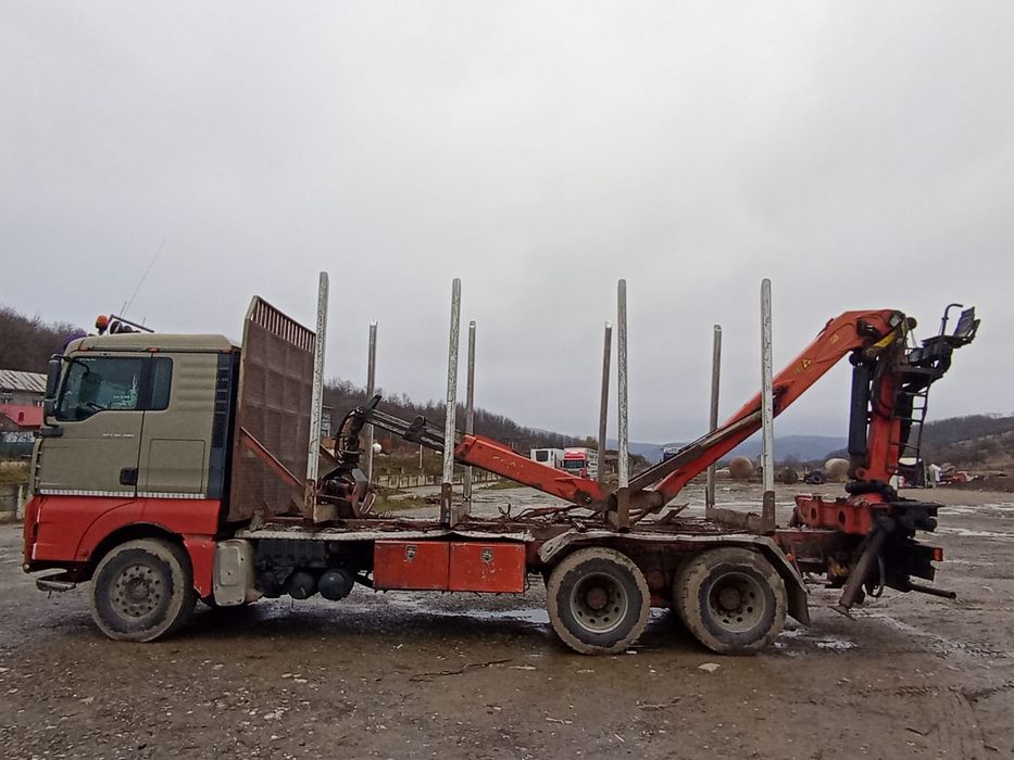 Man TGA 26.480 6x4 Forestier macara Epsilon