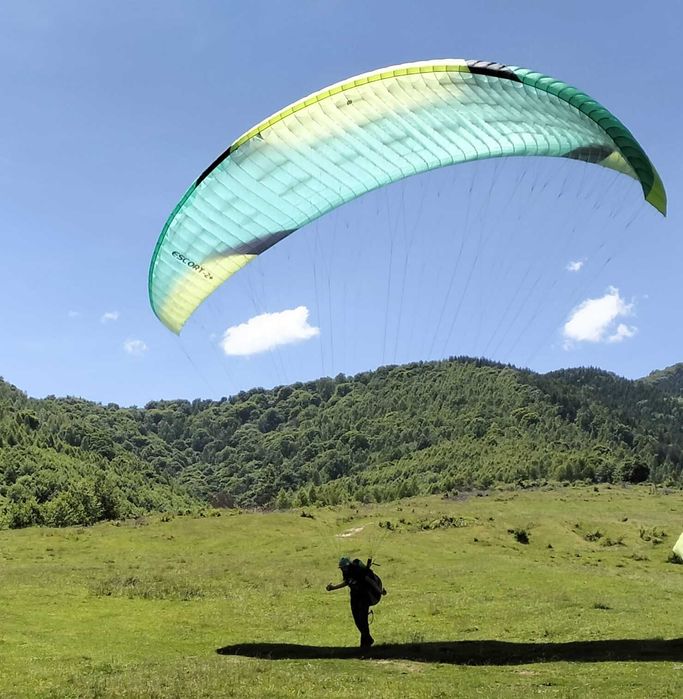 Echipament parapanta tandem complet, CA NOU.