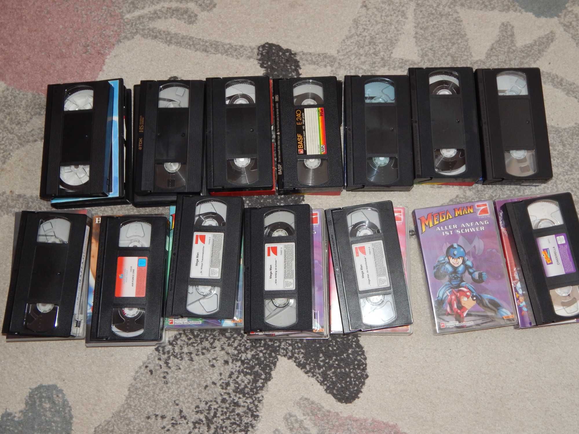 casete video VHS lot de 14 buc