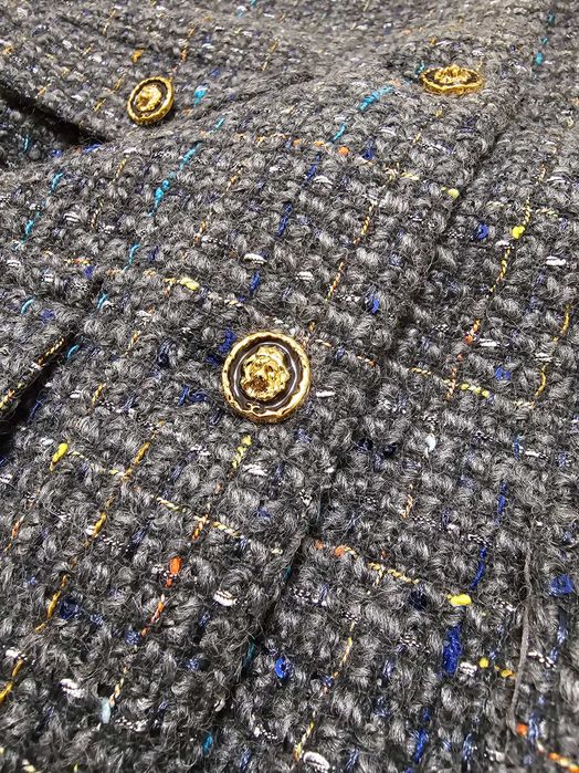 Compleu tip Chanel, fusta si jacheta - sacou, marimi XS, S, nou