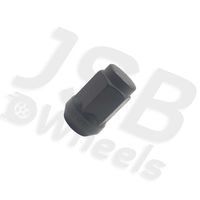 Piulite jante aliaj noi negre M12x1.25 pentru Nissan, Suzuki