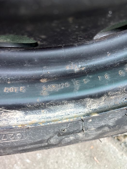 Железни джанти 15” 4х108 Citroen/ с  нови зимни гуми Lassa 195/65 15”