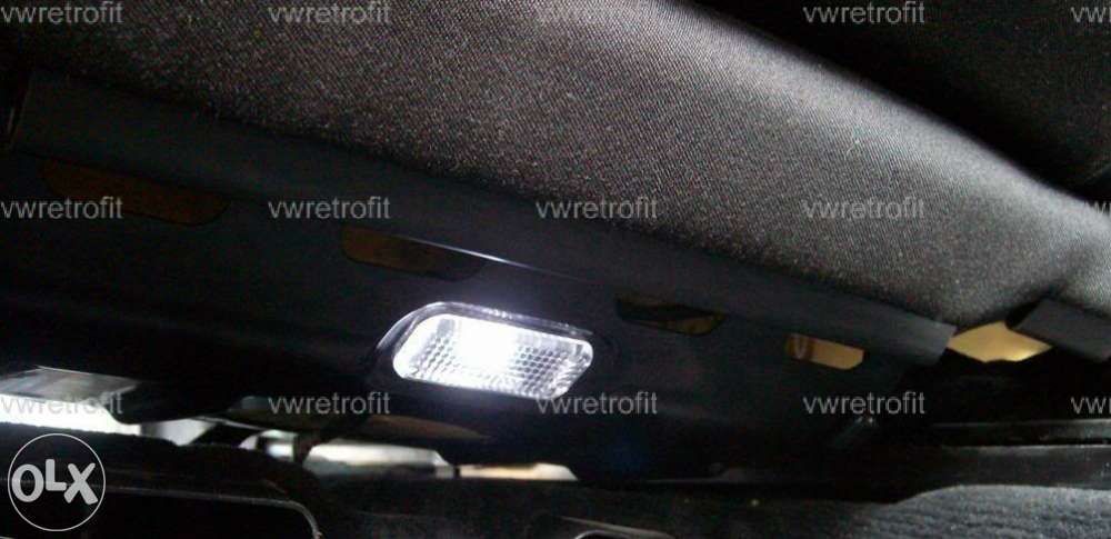 VW footwell lights lampi VW Passat B6, CC, Golf 5, Golf 6, Jetta, SK